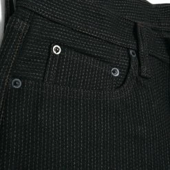 KAPITAL CENTURY DENIM MONKEY CISCO | Sashiko 5P Jeans | N9S(Mud) 8 KAPITAL CENTURY DENIM MONKEY CISCO | Sashiko 5P Jeans | N9S(Mud) -Heschung shop KAP 203 CENTURY DENIM No.9 MONKEY CISCO 3