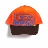 KAPITAL CENTURY DENIM COATING SERVICE | Trucker Cap | Orange/Brown -Heschung shop KR2112XH01 CENTURY DENIM COATING SERVICE Truck Cap ORGxBRW 1