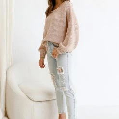 Mona Knit Top SAND 15 Mona Knit Top SAND -Heschung shop L4A0162 28304.1650506722
