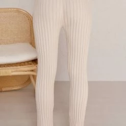 Allis Knit Pants BEIGE -Heschung shop L4A0234 95618.1597895721