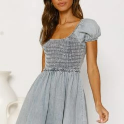 Angelina Dress DENIM -Heschung shop L4A0251 1 38769.1646884728