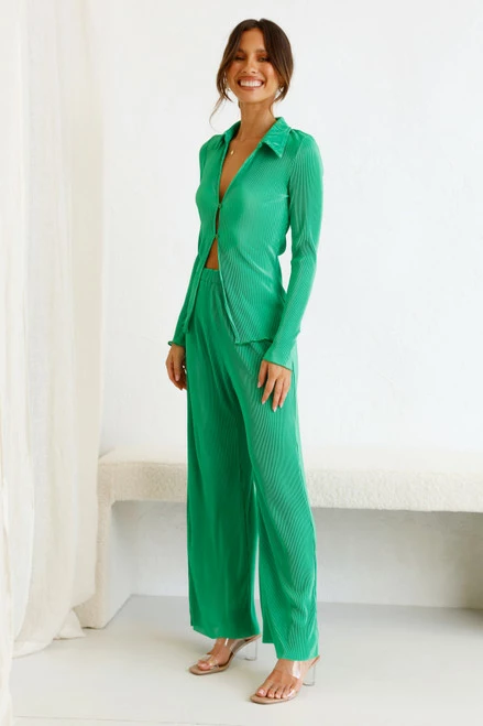 Challan Pants GREEN 4 Challan Pants GREEN - Image 2