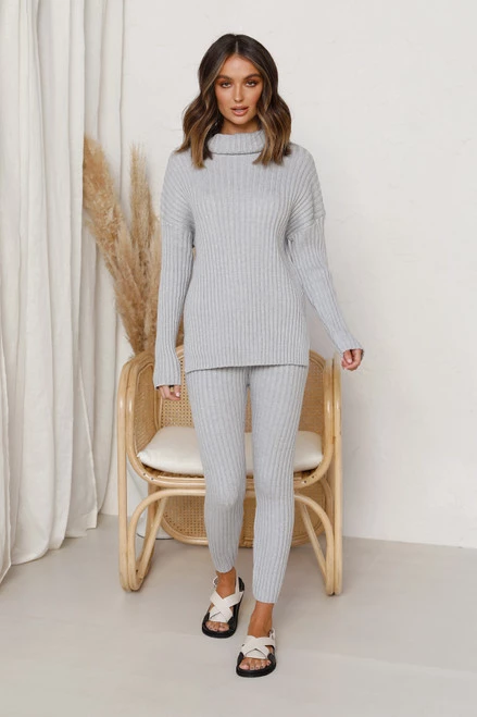 Wittner Knit Top GREY 8 Wittner Knit Top GREY - Image 6