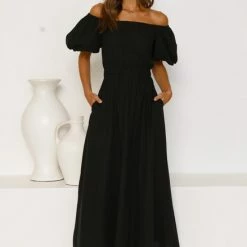 Denise Dress BLACK -Heschung shop L4A0631 62938.1646880161