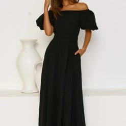 Denise Dress BLACK -Heschung shop L4A0635 85733.1646880152