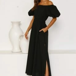Denise Dress BLACK -Heschung shop L4A0639 13941.1647315958
