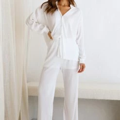 Adira Pants WHITE 20 Adira Pants WHITE -Heschung shop L4A0890 71224.1652063137