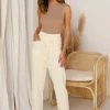 Miguel Knit Pants CREAM