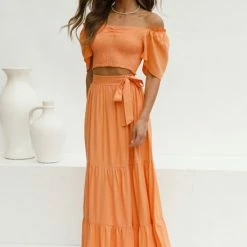 Erina Top ORANGE -Heschung shop L4A1408 95675.1636603138