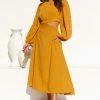 Nolan Dress MUSTARD