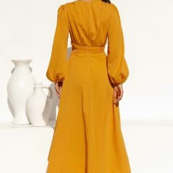 Nolan Dress MUSTARD 12 Nolan Dress MUSTARD -Heschung shop L4A1458 97610.1648179366