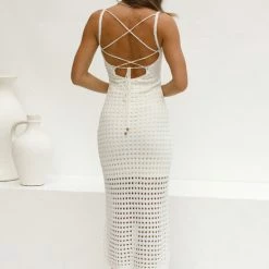 April Dress WHITE -Heschung shop L4A1603 96250.1635824191