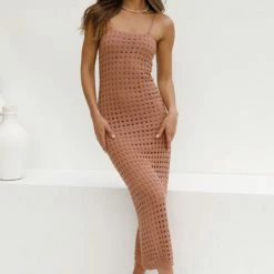 April Dress RUST -Heschung shop L4A1643 78029.1637320198