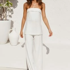 Rodeo Pants WHITE -Heschung shop L4A1677 50229.1626999499