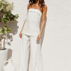 Rodeo Pants WHITE -Heschung shop L4A1724 13295.1626999499