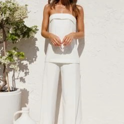 Rodeo Pants WHITE -Heschung shop L4A1730 36155.1626999500