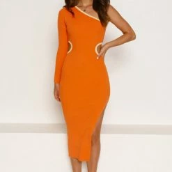 Zane Dress ORANGE 15 Zane Dress ORANGE -Heschung shop L4A1810 58168.1649041988