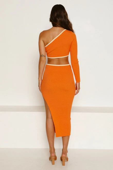 Zane Dress ORANGE 9 Zane Dress ORANGE - Image 7
