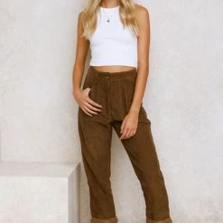 August Pants CHOCOLATE 22 August Pants CHOCOLATE -Heschung shop L4A1945 35768.1651553011