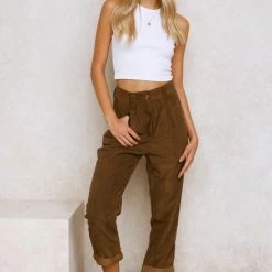 August Pants CHOCOLATE