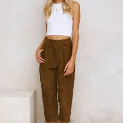 August Pants CHOCOLATE 26 August Pants CHOCOLATE -Heschung shop L4A1948 84274.1651553011