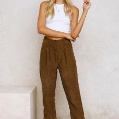 August Pants CHOCOLATE 23 August Pants CHOCOLATE -Heschung shop L4A1952 65180.1651553011