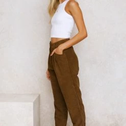 August Pants CHOCOLATE 19 August Pants CHOCOLATE -Heschung shop L4A1958 19896.1651553011