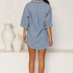 Sabrina Shorts BLUE -Heschung shop L4A1983 94566.1649653760