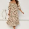 Neve Dress SAGE FLORAL -Heschung shop L4A2093 30222.1651553548