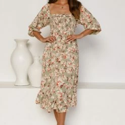 Neve Dress SAGE FLORAL 11 Neve Dress SAGE FLORAL -Heschung shop L4A2097 62831.1651553548