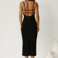 Kenzie Dress BLACK -Heschung shop L4A2388 05814.1636076553