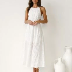 Nicola Dress WHITE -Heschung shop L4A2524 95482.1638937555