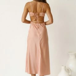 Vanessa Dress PEACH -Heschung shop L4A2789 48509.1636425968