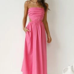 Dani Midi Dress PINK 21 Dani Midi Dress PINK -Heschung shop L4A2802 14045.1638936143
