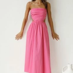 Dani Midi Dress PINK 22 Dani Midi Dress PINK -Heschung shop L4A2815 89770.1638936144