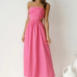 Dani Midi Dress PINK 15 Dani Midi Dress PINK -Heschung shop L4A2818 33725.1639394800