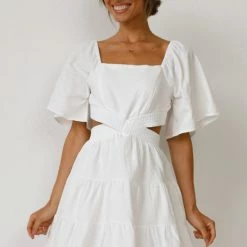 Julina Mini Dress WHITE