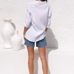 Eleanor Shirt WHITE 24 Eleanor Shirt WHITE -Heschung shop L4A3064 76725.1652762216