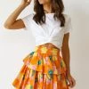 Florencia Skirt ORANGE -Heschung shop L4A3208 1 85783.1639023709