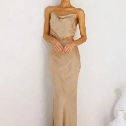Eisley Midi Dress TAUPE -Heschung shop L4A3910 53170.1629172145
