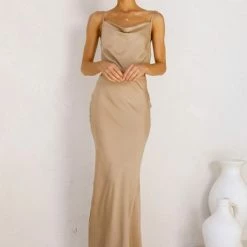 Eisley Midi Dress TAUPE -Heschung shop L4A3918 38944.1629172145