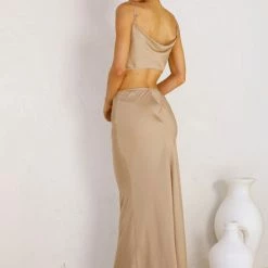 Eisley Midi Dress TAUPE -Heschung shop L4A3929 48358.1629960655