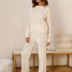 Paptas Knit Pants 20 Paptas Knit Pants -Heschung shop L4A5372 65946.1593660076
