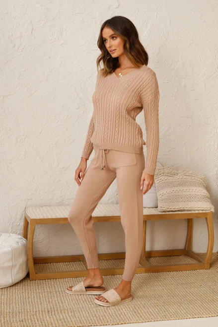 Hartley Knit Pants CAMEL 11 Hartley Knit Pants CAMEL - Image 9