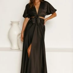 Sylvia Maxi Dress BLACK 15 Sylvia Maxi Dress BLACK -Heschung shop L4A6035 90126.1651555000