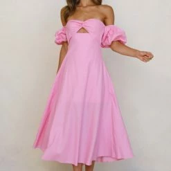 Megan Dress PINK -Heschung shop L4A6489 51391.1635220773