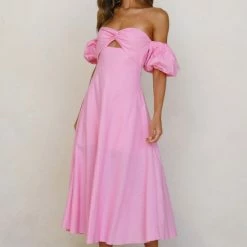 Megan Dress PINK -Heschung shop L4A6495 38231.1635220773