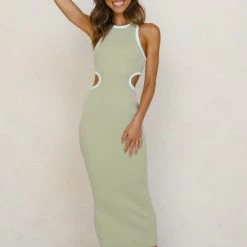 Tyler Dress SAGE 14 Tyler Dress SAGE -Heschung shop L4A6604 29912.1635129009