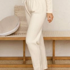Julian Knit Pants CREAM -Heschung shop L4A7113 90667.1589968688