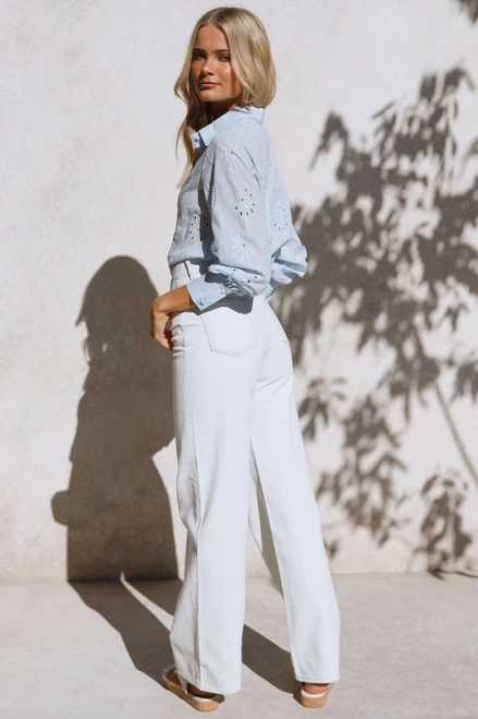 Aileen Top SKY BLUE 8 Aileen Top SKY BLUE - Image 6